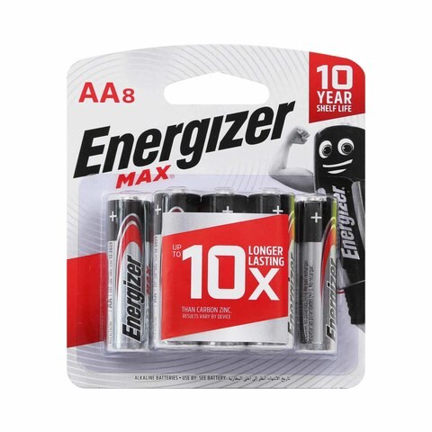 Energizer Max AA Alkaline Battery 2pcs Online at Best Price, Alkaline