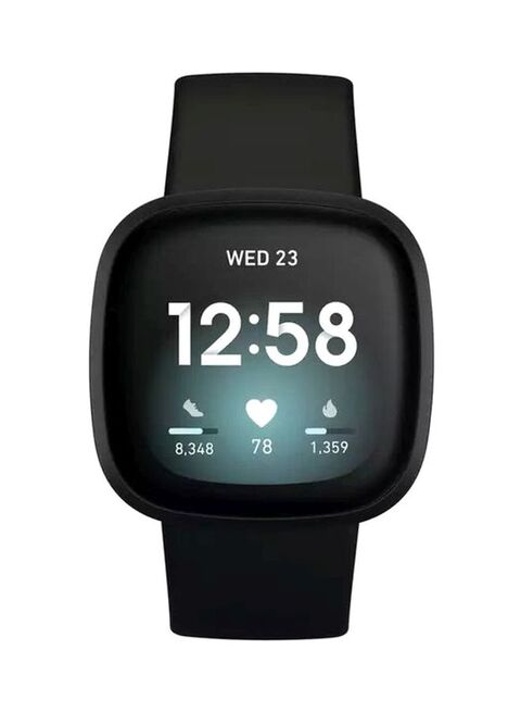 Buy Fitbit Versa 3 Health And Fitness Smartwatch With GPS 24 7 Heart 