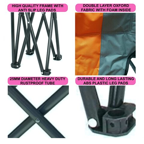 Folding store chair legs