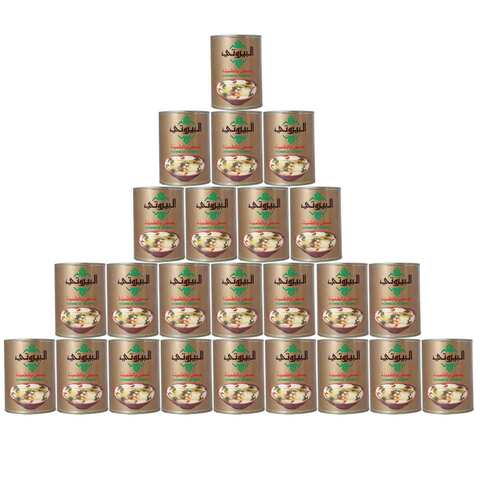 Al-Bayrouty Hommos Tahina 380 Gram 24 Pieces