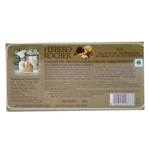 Ferrero Rocher Chocolate Truffles - 200 grams