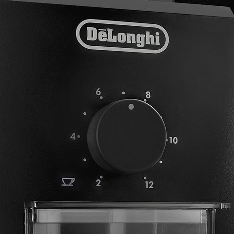 De&#39;Longhi Electric Coffee Grinder With Stainless Steel Blade (Matte Black).