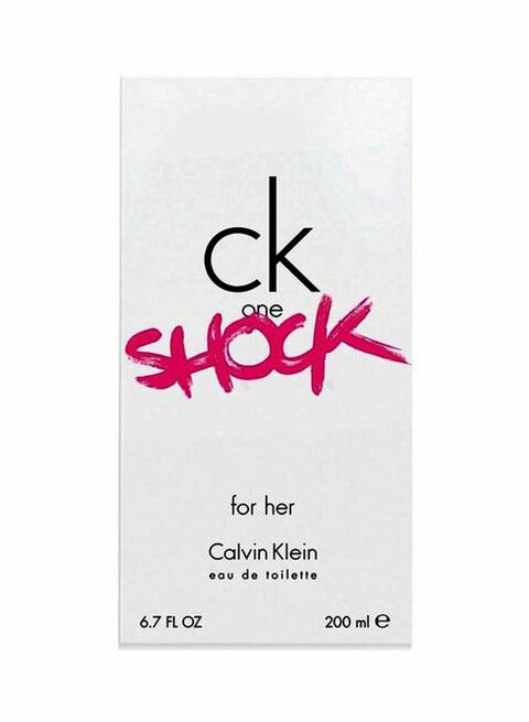Buy Calvin Klein One Shock Eau De Toilette For Women 200ml