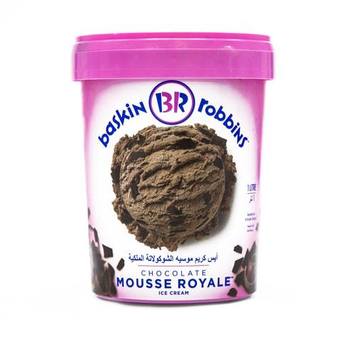 Baskin Robbins Ice Cream Chocolate Mousse Royale 1l