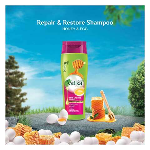 Vatika Naturals Repair And Restore Egg And Honey Shampoo 200ml