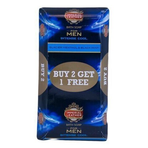 Imperial Leather Intense Cool For Men 175 gr  + 1 Free