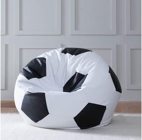 Large football store bean bag chair