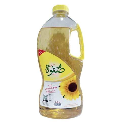 Safwa Sunflower Oil 1.5 Liter
