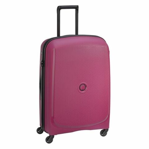 Delsey Belmont Plus 4 Wheel Hard Casing Cabin Trolley 55cm Raspberry