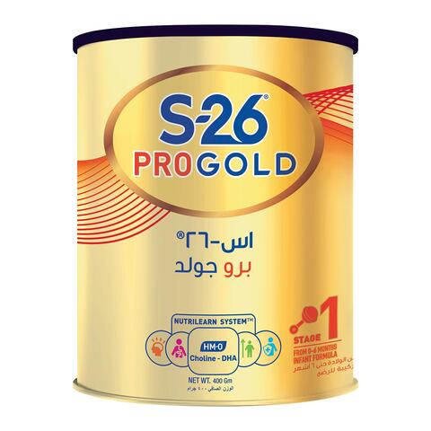 Wyeth Nutrition S-26 Pro Gold Starter Infant Formula Powder Tin - 800 gram