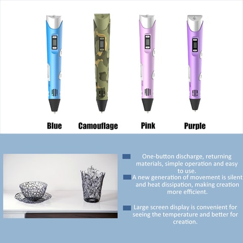 Buy Generic-Digital Display Intelligent 3D Printing Pen High 