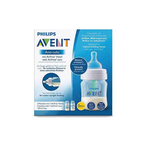 Comprar Biberon Anti-colic Con Airfree Philips Avent 330 Ml 3m+