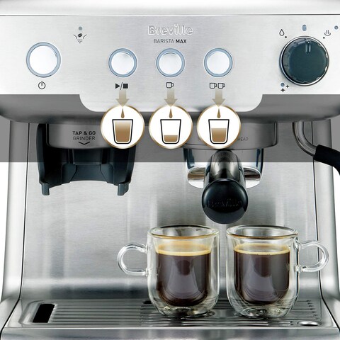 Cafetera Expresso Automática Breville Barista Max con Ofertas en Carrefour