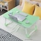 Lavish Study Table Foldable Portable Laptop Bed Table Stand Rack Computer Reading Kids Table Anti-Skid Table Home Furniture-Green