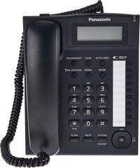 Panasonic Kx-Ts880 Integrated Corded Telephone, Black