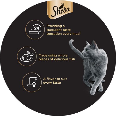 Sheba Succulent Chicken Breast Wet Cat Food 85g Pack of 6