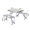 Crony Aluminum Picnic Table Lightweight Fold - Up Picnic Table