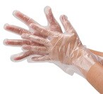 اشتري Disposable Plastic Gloves, Food Prep Safe Gloves, Disposable Household Gloves, Powder Free, Safe, Transparent Disposable Polyethylene Gloves for Cooking, Food Handling, Kitchen, Cleaning - 500pcs/Box - Reflex في الامارات