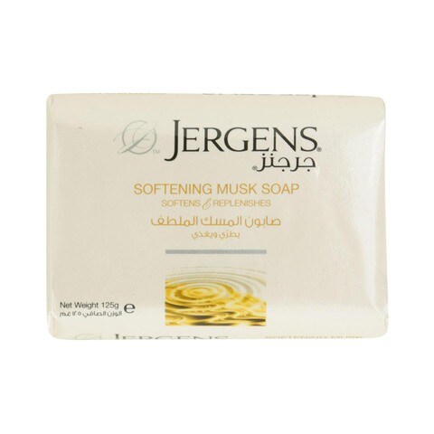 Jergens Softening Musk Soap 125g x6