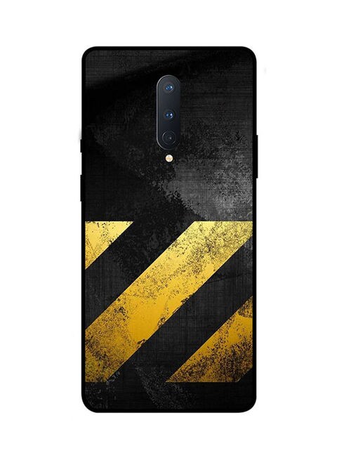 Theodor - Protective Case Cover For Oneplus 8 Black/Gold