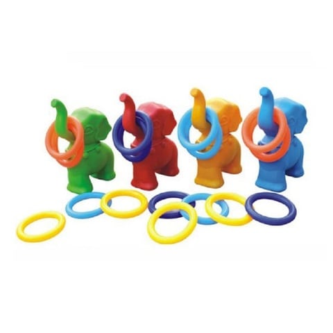 XIANGYU kindergarten kids throwing circle educational physical training plastic elephant toys for kids