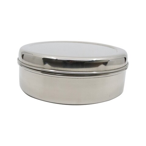 Falcon Stainless Steel Storage Bowl With Lid Silver 19cm