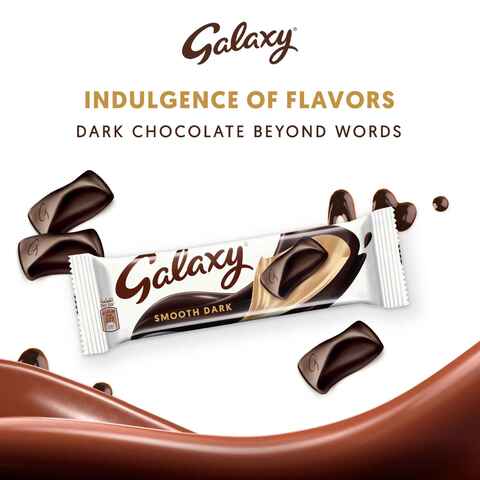 Galaxy Chocolate Multipacks Dark Chocolate Bars 5 Bars  x40g