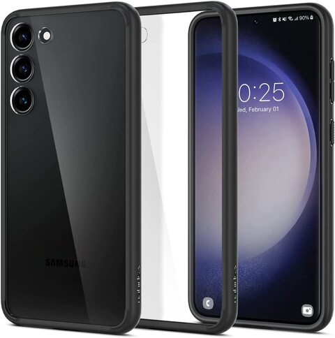 Spigen Ultra Hybrid designed for Samsung Galaxy S23 PLUS case cover (2023) - Matte Black