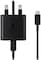 Samsung UK Travel Adaptor (45W With USB Type C Cable) Black, Ep-Ta845Xbeggb