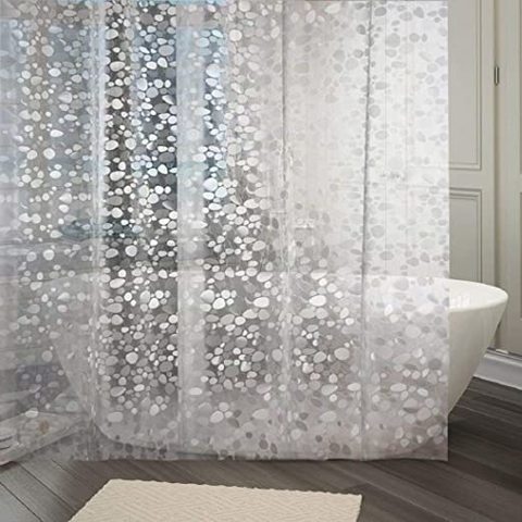 Coin Design Pvc Ac Shower Curtain, Antifungal Shower Curtain