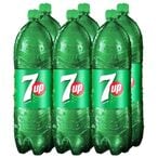 Buy 7UP Carbonated Soft Drink Plastic Bottle 6x 2.25 Litre in Kuwait