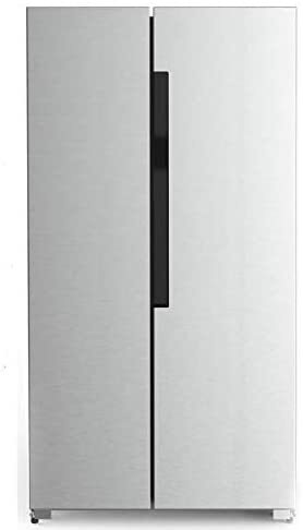 Nikai 750 Liters Side By Side Refrigerator, Stainless Steel - Nrf750Fbss