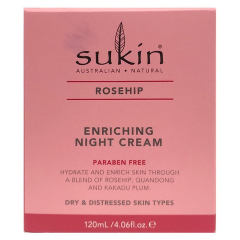 Sukin Rose Hip Enriching Night Cream White 120ml