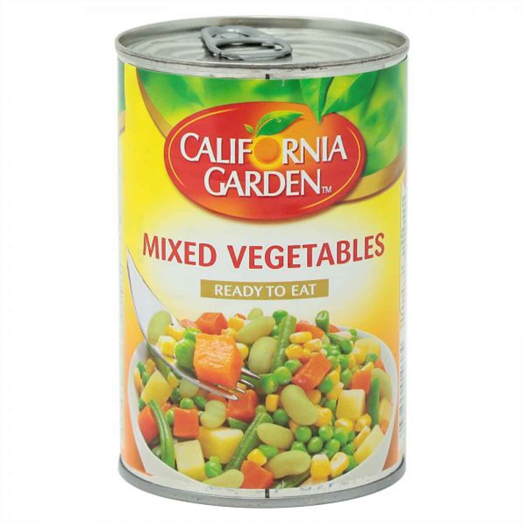 Buy California Garden Canned Ready to Eat Mixed Vegetables 425g Online