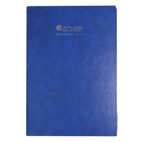 Atlas Manuscript Book Blue 2 Quire 70Gsm