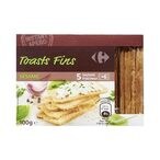Buy Carrefour Toast Fins Sesame 100g in UAE