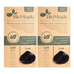 Buy Bio Magic Keratin And Argan Oil Hair Colour Cream 3.00 Brown 2 count in UAE