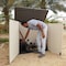 Outdoor Storage Cabinet, Heavy Duty, 772 Litres, 5-Year Limited Warranty, Horizontal Shed, CamelTough, HTC-CT630