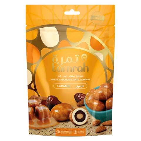 Tamrah Caramel Chocolate Date Almond 100g