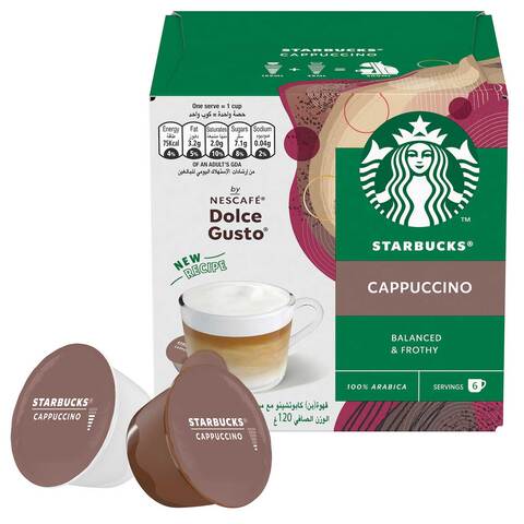 STARBUCKS® Caffe Latte by NESCAFE® DOLCE GUSTO® Coffee Capsules -Carton 3 x  12 pcs - Coffee Capsules