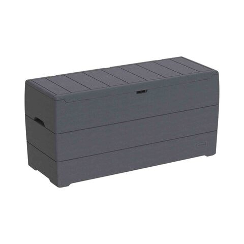 Cosmoplast Cedargrain Deckbox Dark Grey 270L