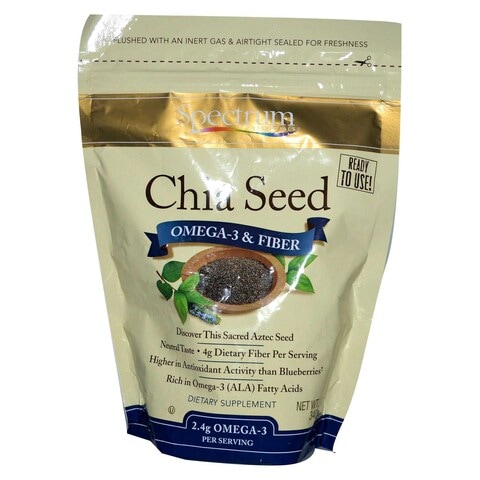 Spectrum Chia Seed Omega-3 And Fiber 340 Gram