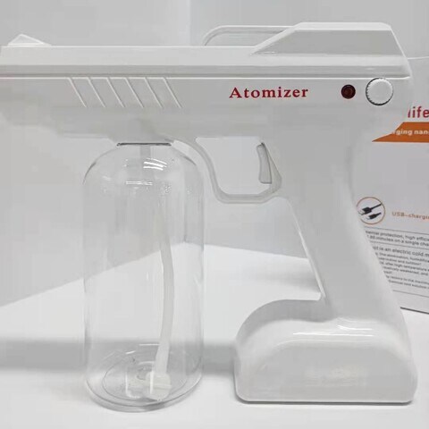 Rechargeable Nano Spray Gun Handheld Cleaning Sterilization Sprayer Wireless Atomizing Disinfection Gun