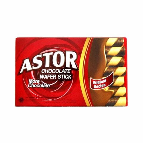Astor Chocolate Wafer Stick 40g Pack of 12