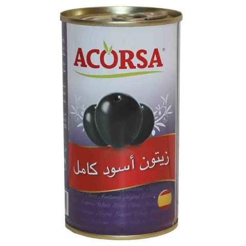 أكورسا زيتون أسود كامل 350 غرام