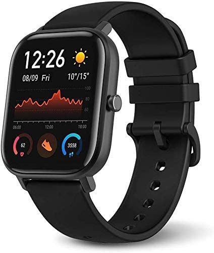 Buy Huawei Amazfit GTS Smartwatch with 14-Day Battery Life,1.65 Inch AMOLED  Display, Customizable Widgets, Slim Metal Body, 5 ATM Water Resistance,  24/7 Heart Rate and Activity Tracking, Obsidian Black Online - Shop