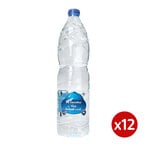 اشتري مياه كارفور الطبيعية - 1.5 لتر - 12 قطعة في مصر