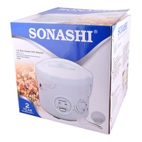 Sonashi Rice Cooker 1.5L SRC-515 White