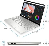 HP 2022 Newest Envy 13.3&quot; FHD (1920 X1080) IPS Laptop, 8GB RAM, 512GB PCle SSD, Intel 11th Gen Core i5-1135G7 Up To 4.2GHz, Fingerprint Reader, Backlit Keyboard, Win 10, W/ Accessories
