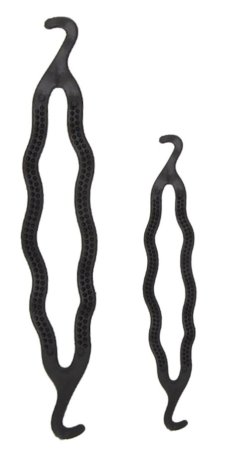 Buy Hair Styling Clip Bun/Juda Maker Braid Tool 1 Big Size 1 Small Size  (Pack of 2) Online - Shop Beauty & Personal Care on Carrefour UAE